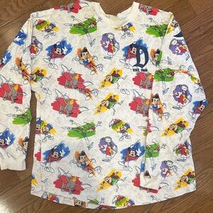 Disney Parks Disneyland Sketch Ink & Paint Spirit Jersey Shirt size L